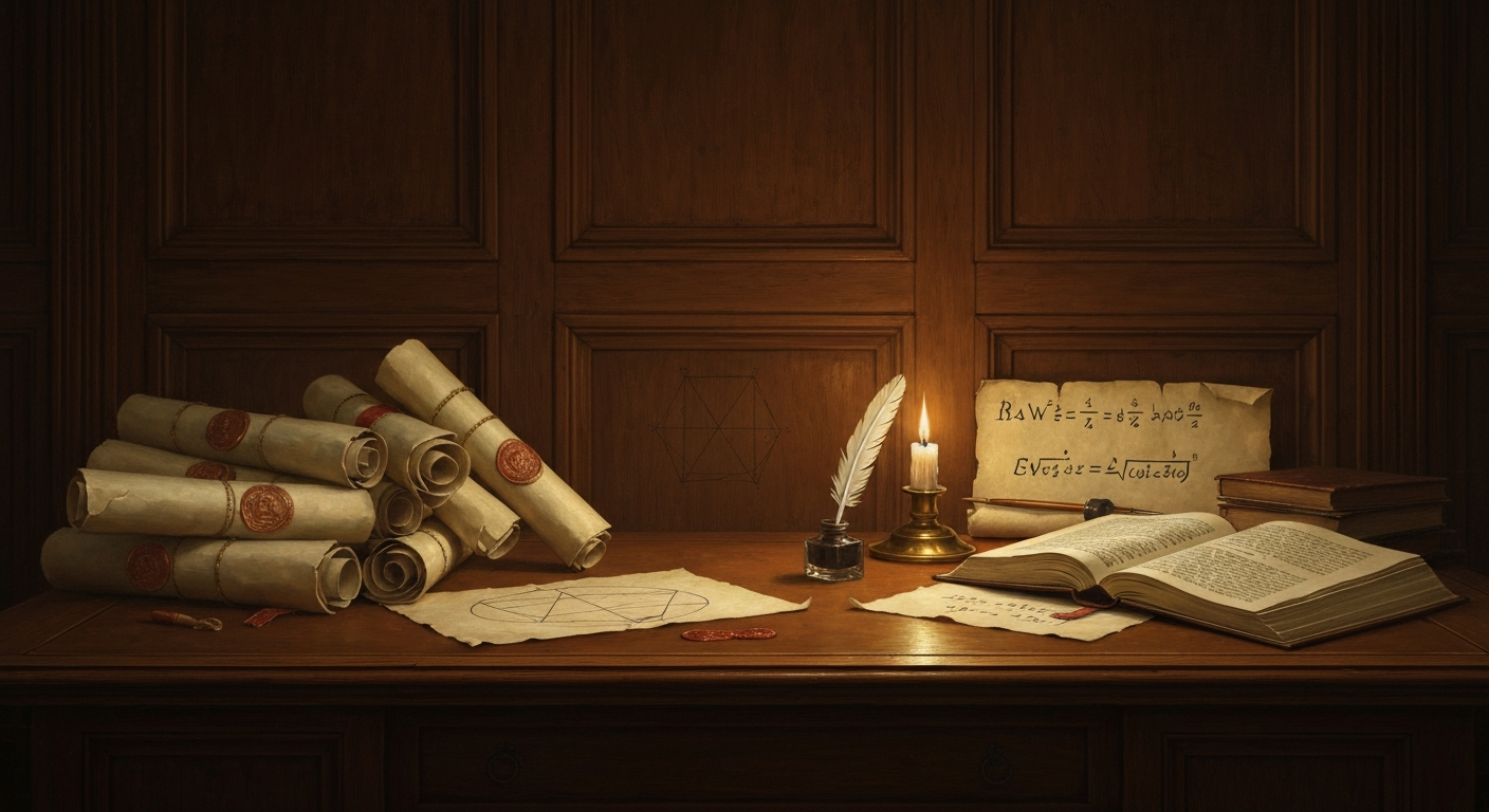 변호사 비에트는 퇴근 후에 수학을 했다