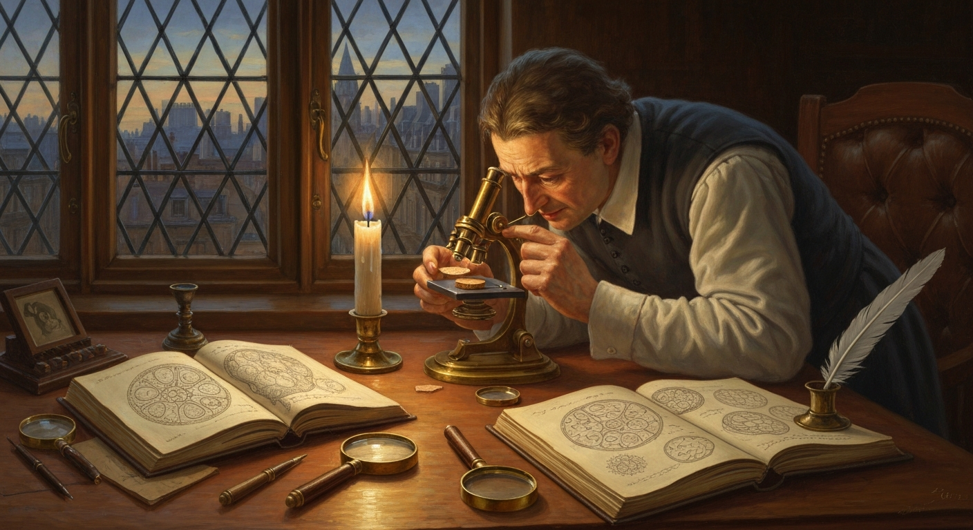 훅은 죽은 코르크에서 '세포'를 발견했다