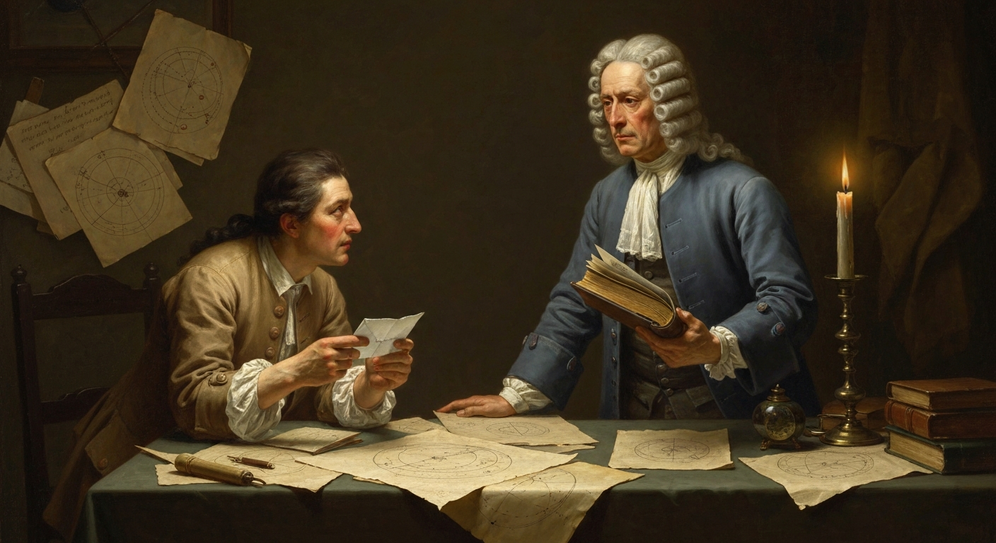 훅은 뉴턴이 자신의 중력 아이디어를 훔쳤다고 주장했다