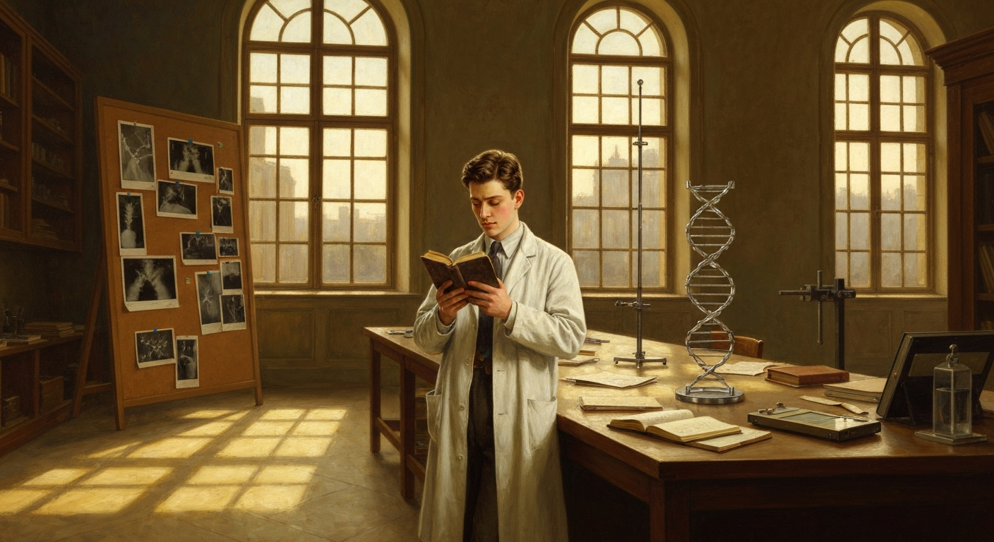 슈뢰딩거가 쓴 얇은 책이 DNA 이중나선을 낳았다