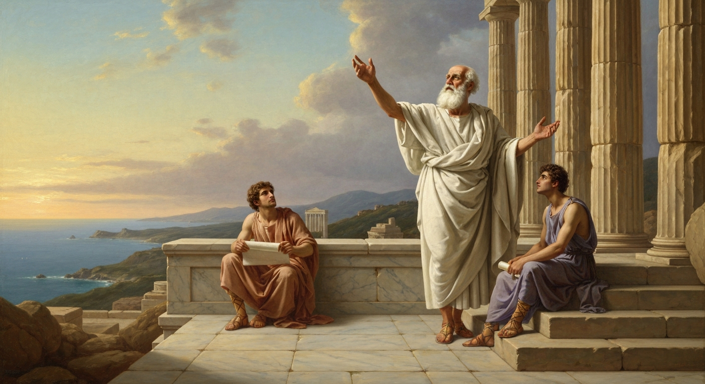 제논의 스승은 세상이 움직이지 않는다고 주장했다