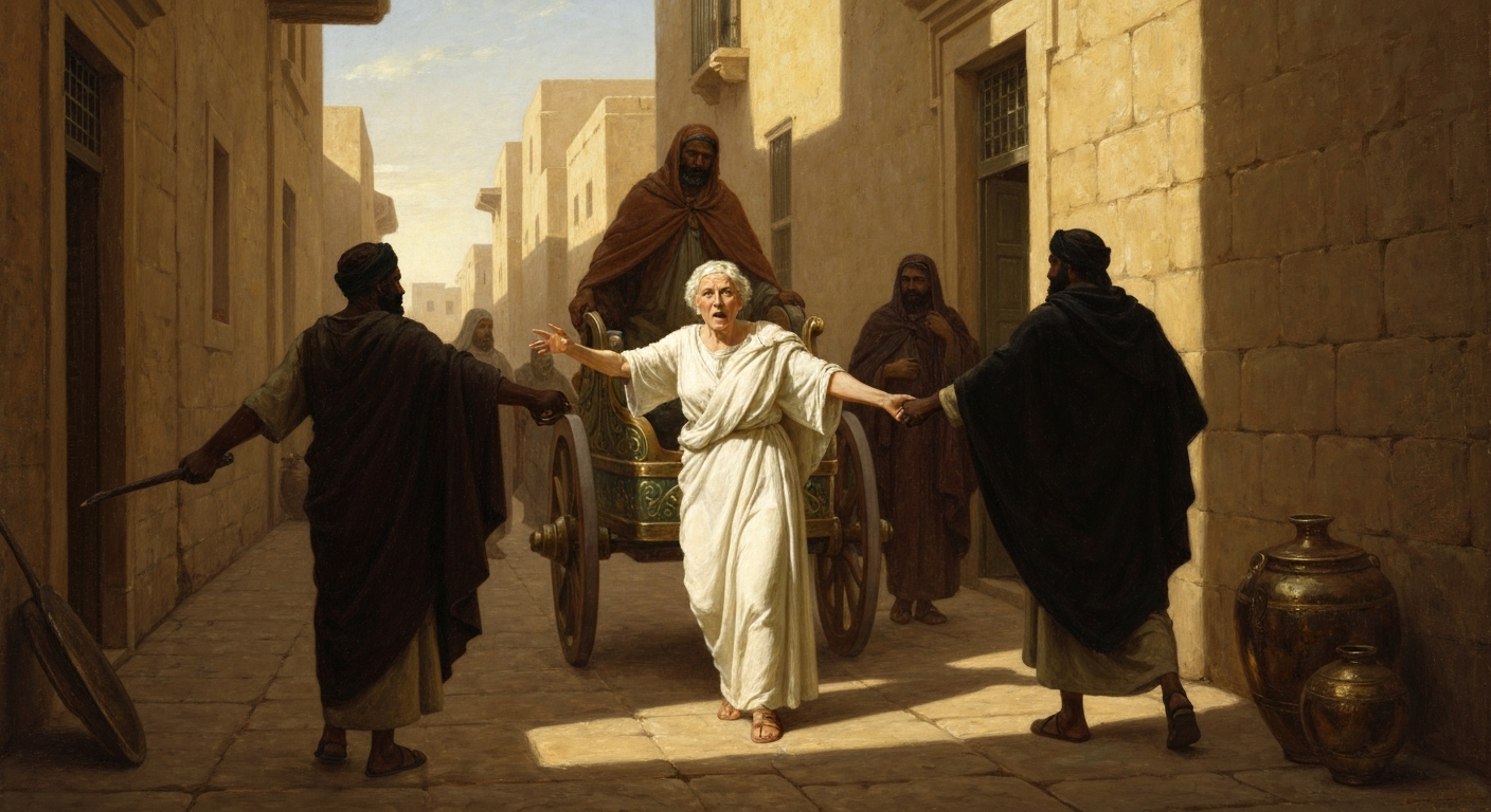 히파티아는 415년 사순절에 마차에서 끌려 내려졌다