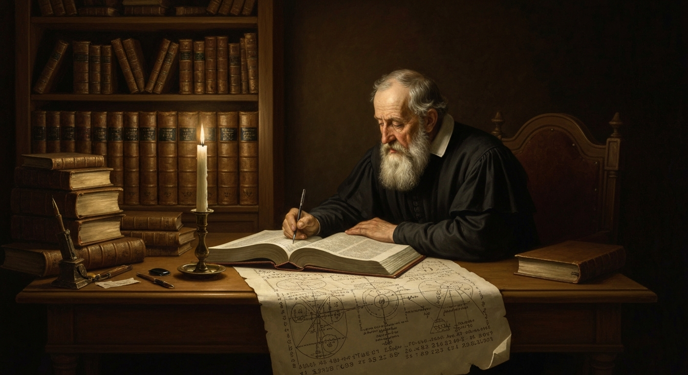 네이피어는 1700년에 세상이 끝난다고 적었다