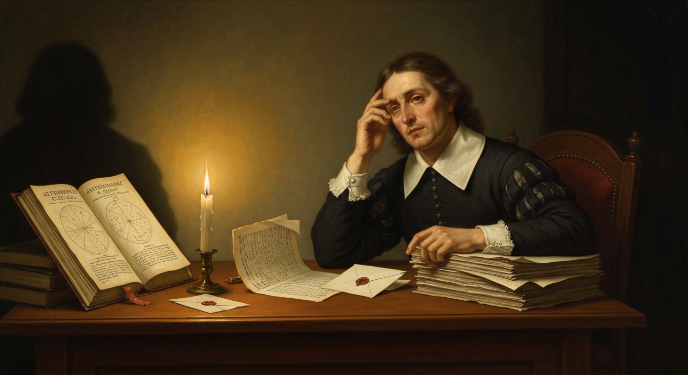 갈릴레오 재판 소식에 데카르트는 원고를 서랍에 넣었다