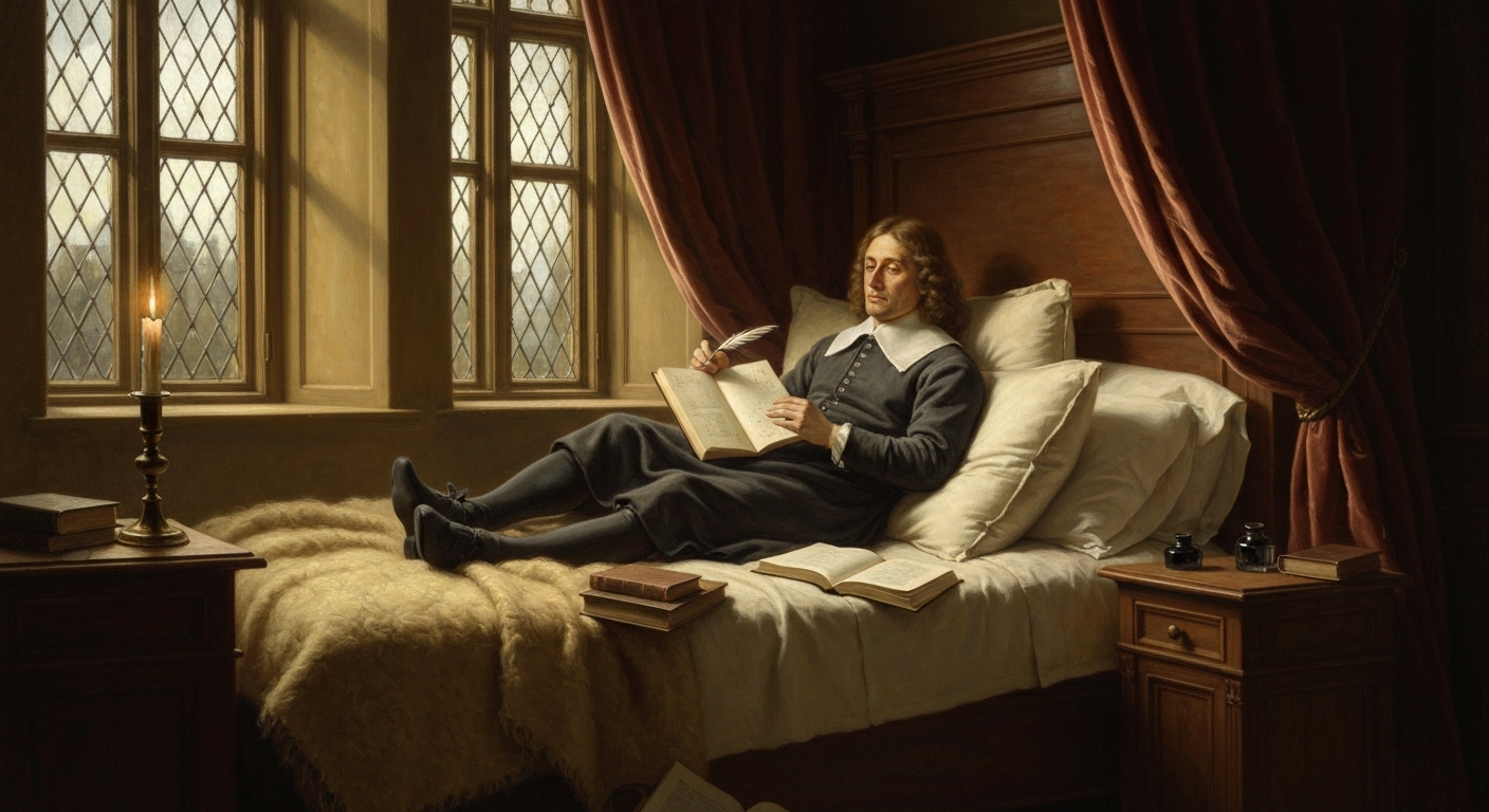 데카르트는 침대에서 철학을 했다