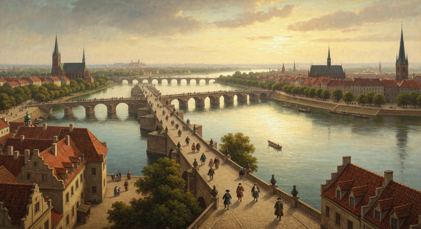 오일러는 산책 코스 하나로 새 수학을 만들었다