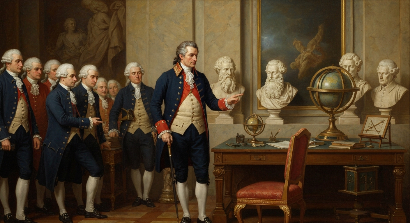 프리드리히 대왕은 '유럽 최고의 수학자'를 베를린으로 불렀다