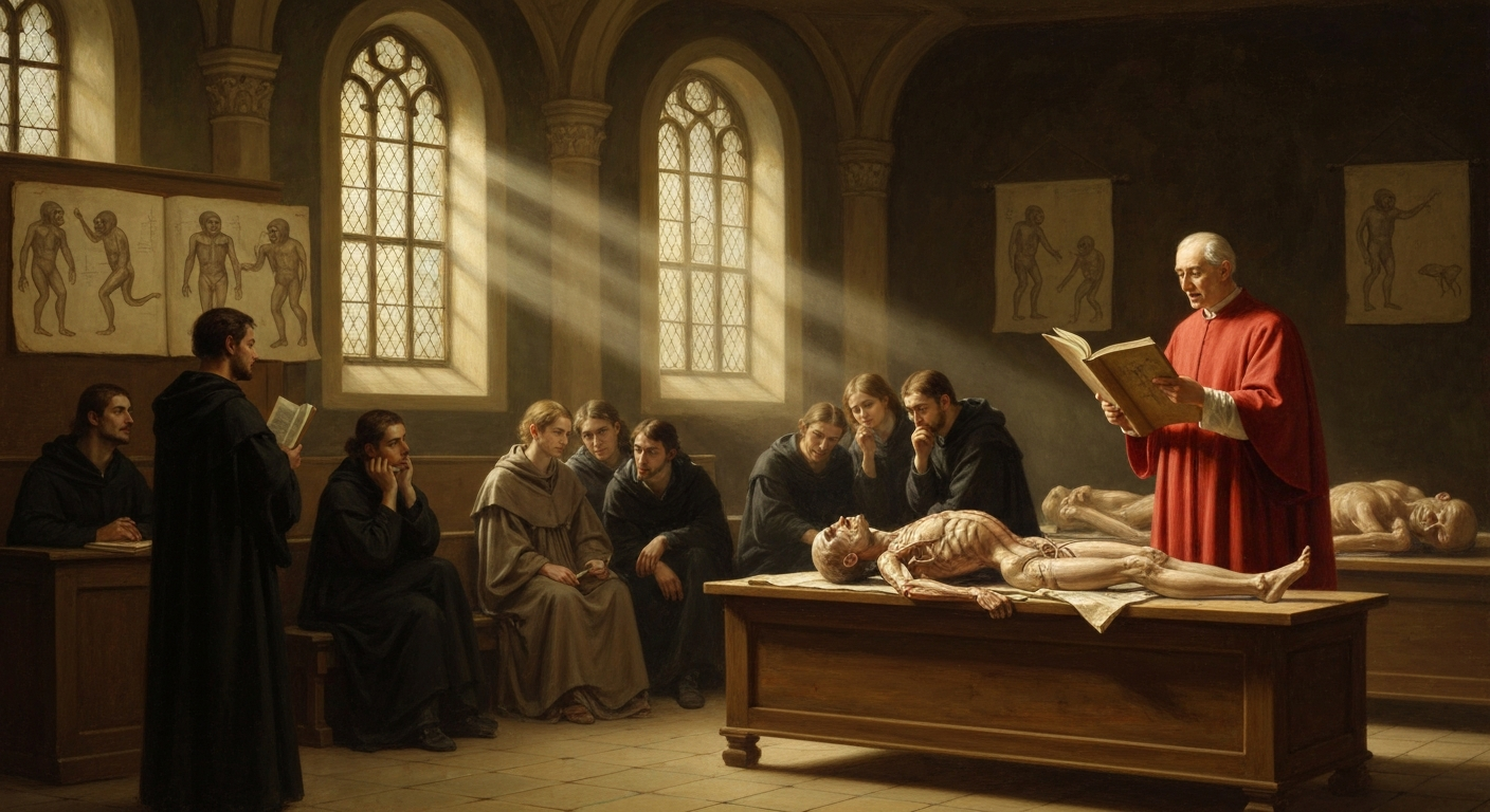 갈레노스의 원숭이 해부도가 1500년간 정답이었다