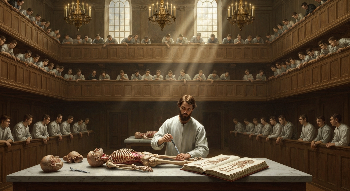 갈레노스의 1500년 권위가 28살 청년에게 무너졌다