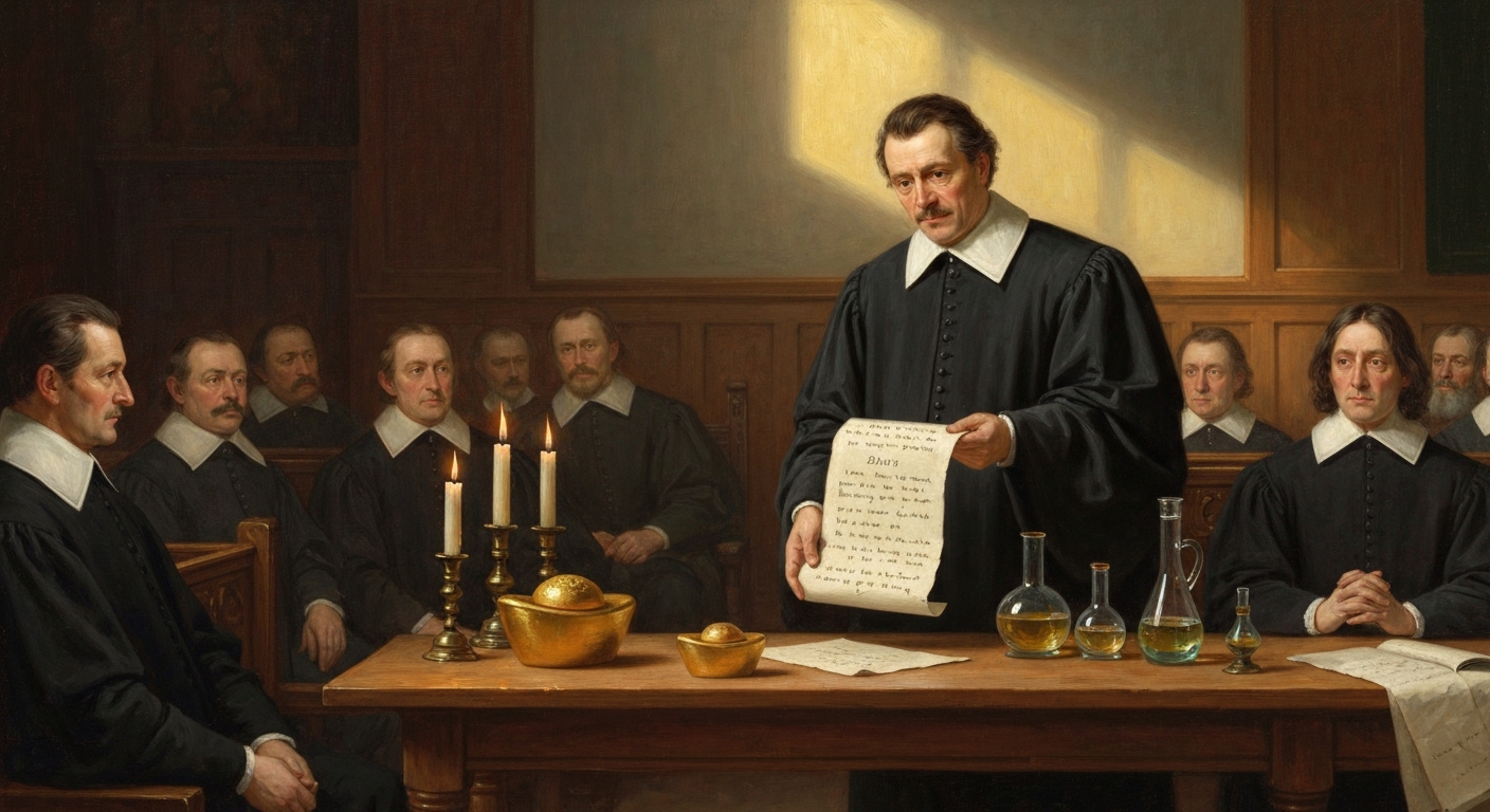 보일은 1689년 영국 의회에 금 만들기를 합법화해달라 청원했다