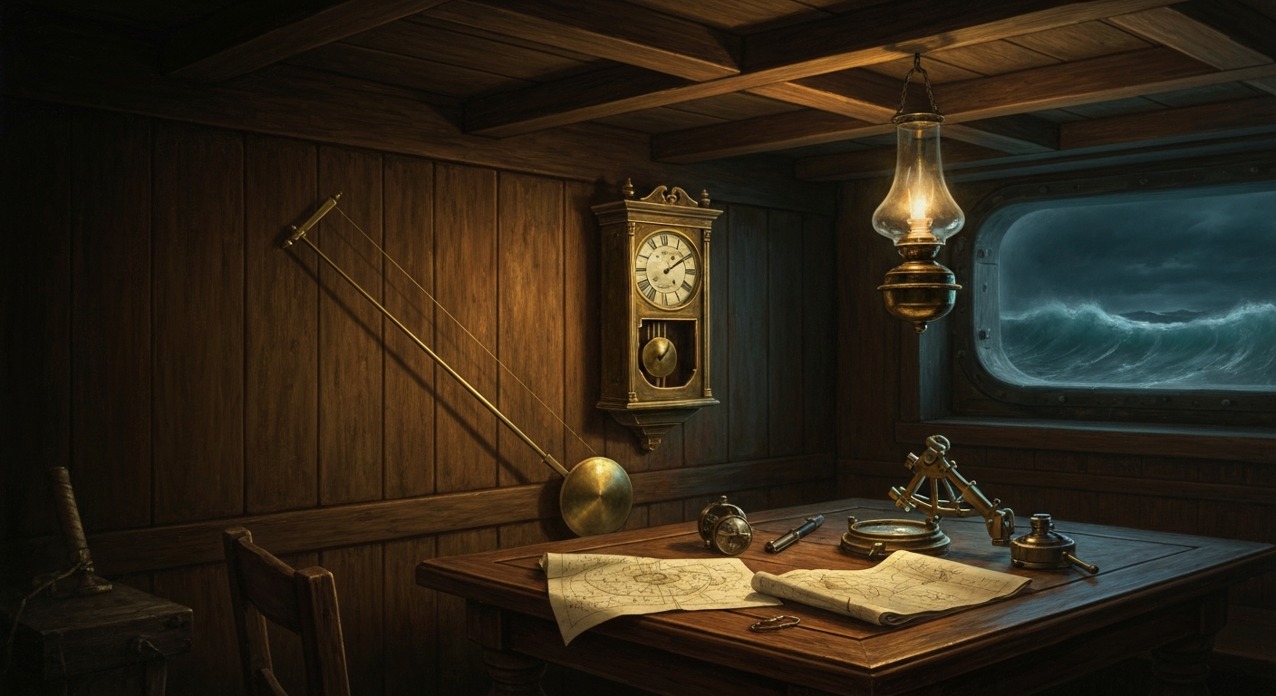 호이겐스의 진자시계는 바다에서 멈췄다