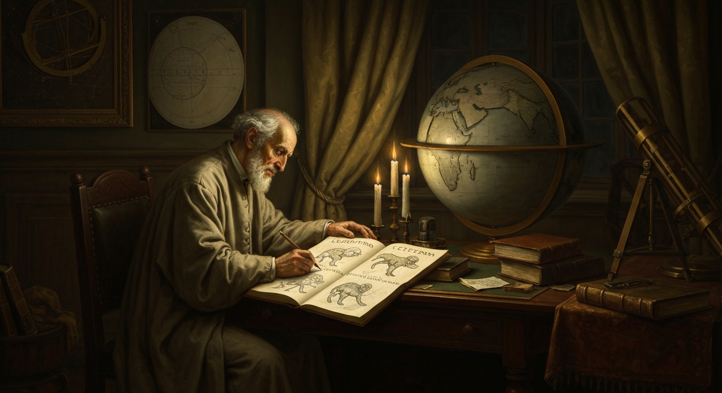 호이겐스는 죽기 직전 외계인 책을 썼다