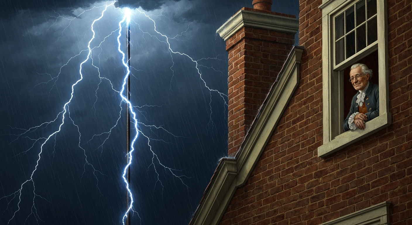 프랭클린은 피뢰침을 발명하고도 특허를 거부했다