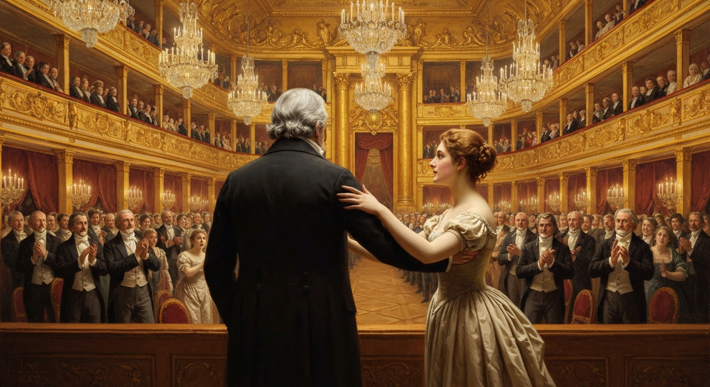 9번 교향곡 초연이 끝나도 그는 박수를 듣지 못했다