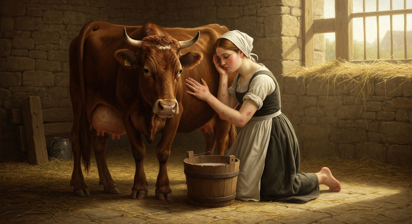 백신이라는 단어는 젖 짜는 여인들에게서 왔다