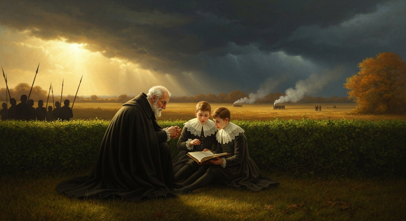 찰스 1세의 처형장에서도 그는 왕 곁을 지켰다