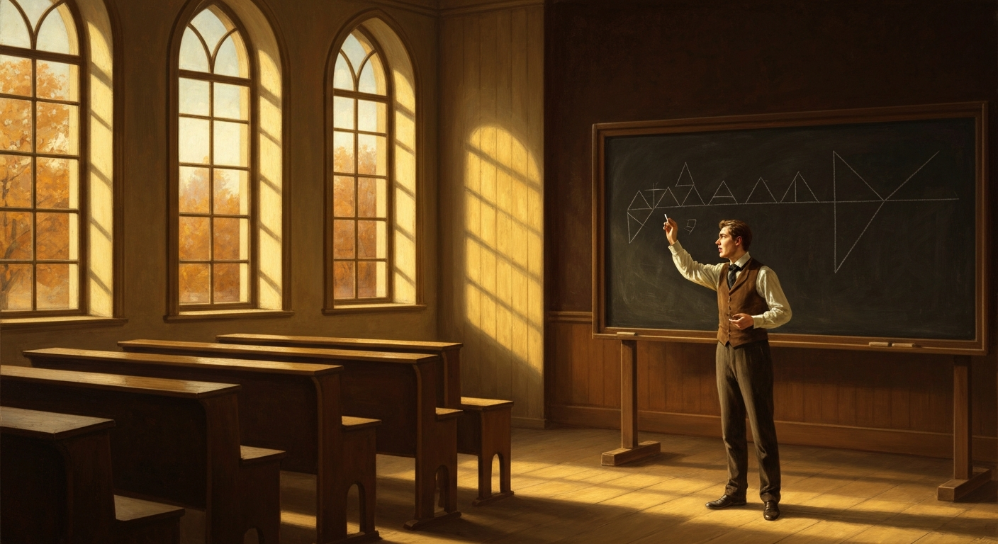 데데킨트는 강의 도중 실수를 정의해버렸다