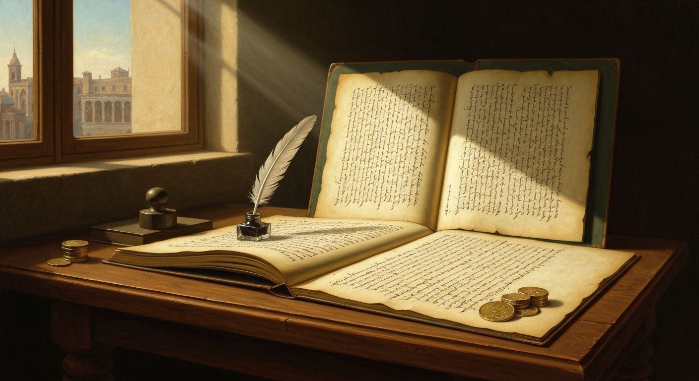 파치올리의 27쪽 부록이 자본주의 회계를 정리했다