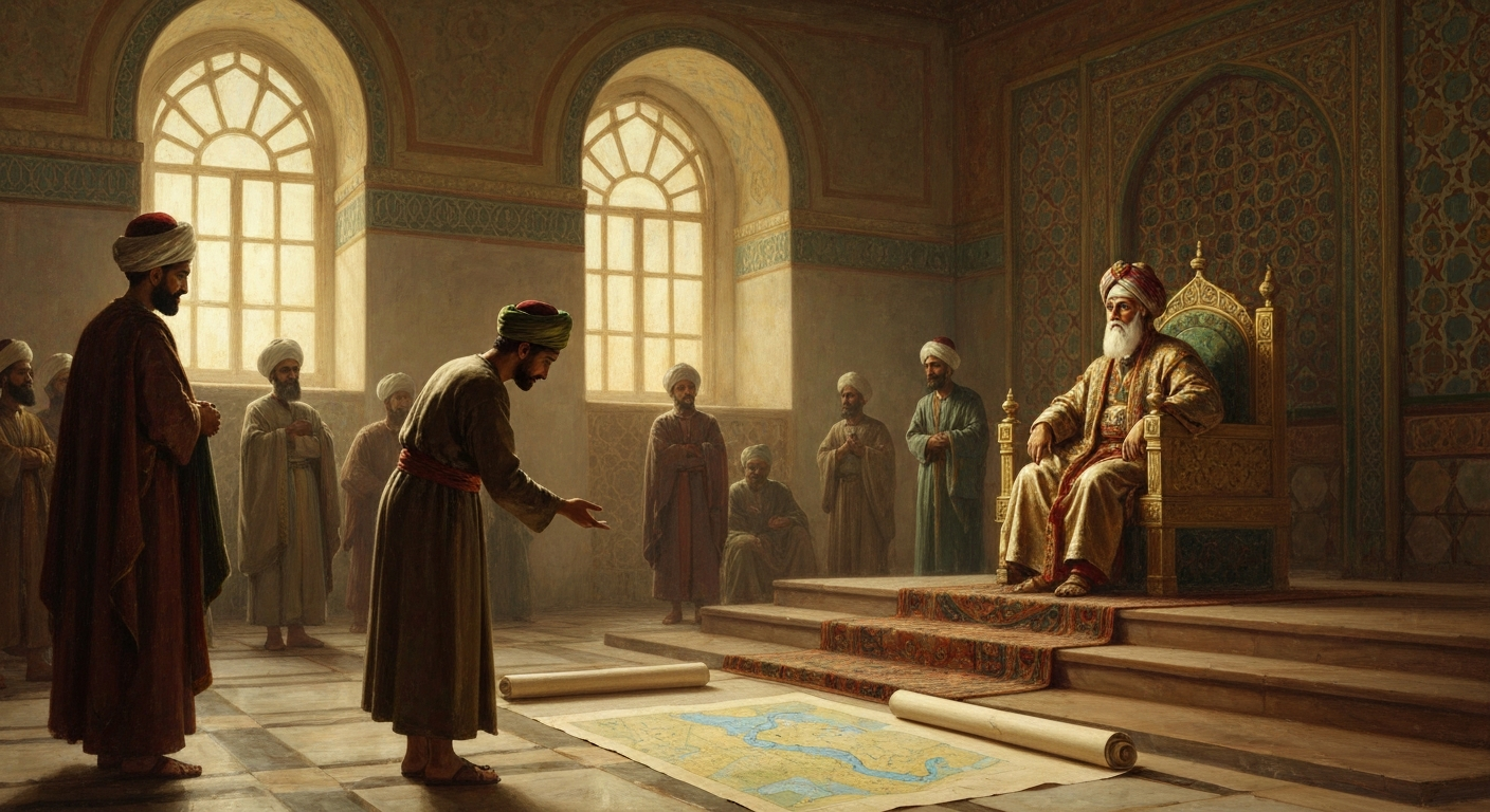 이븐 알하이삼은 칼리프에게 나일강을 멈추겠다 약속했다