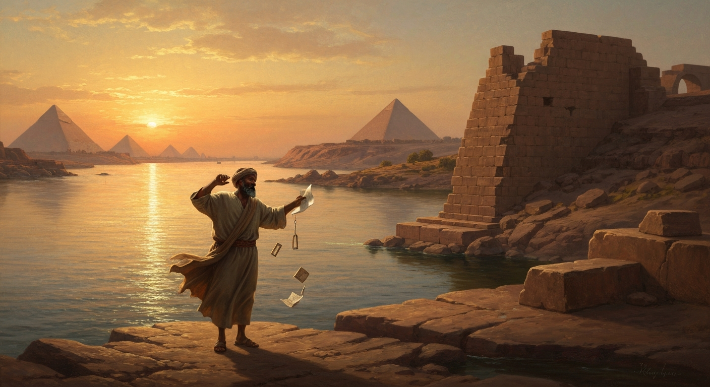 그는 아스완에서 자신의 약속이 거짓임을 깨달았다