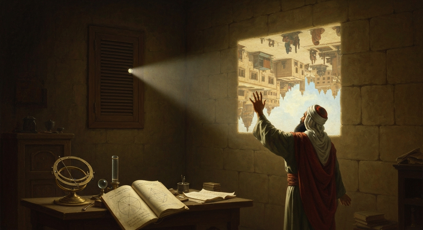 감금된 방에서 그는 근대 과학의 방법론을 만들었다