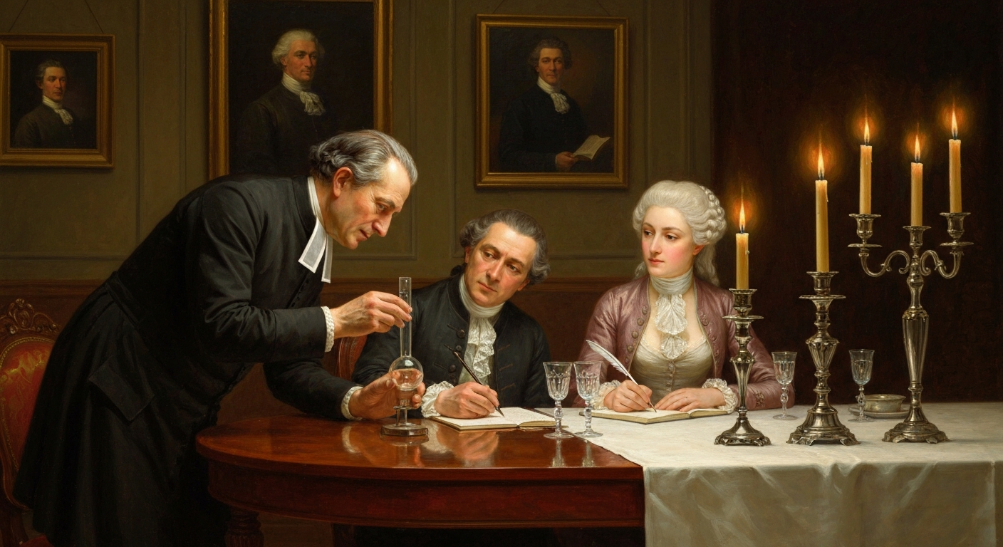 프리스틀리가 파리에서 라부아지에에게 직접 실험법을 알려줬다