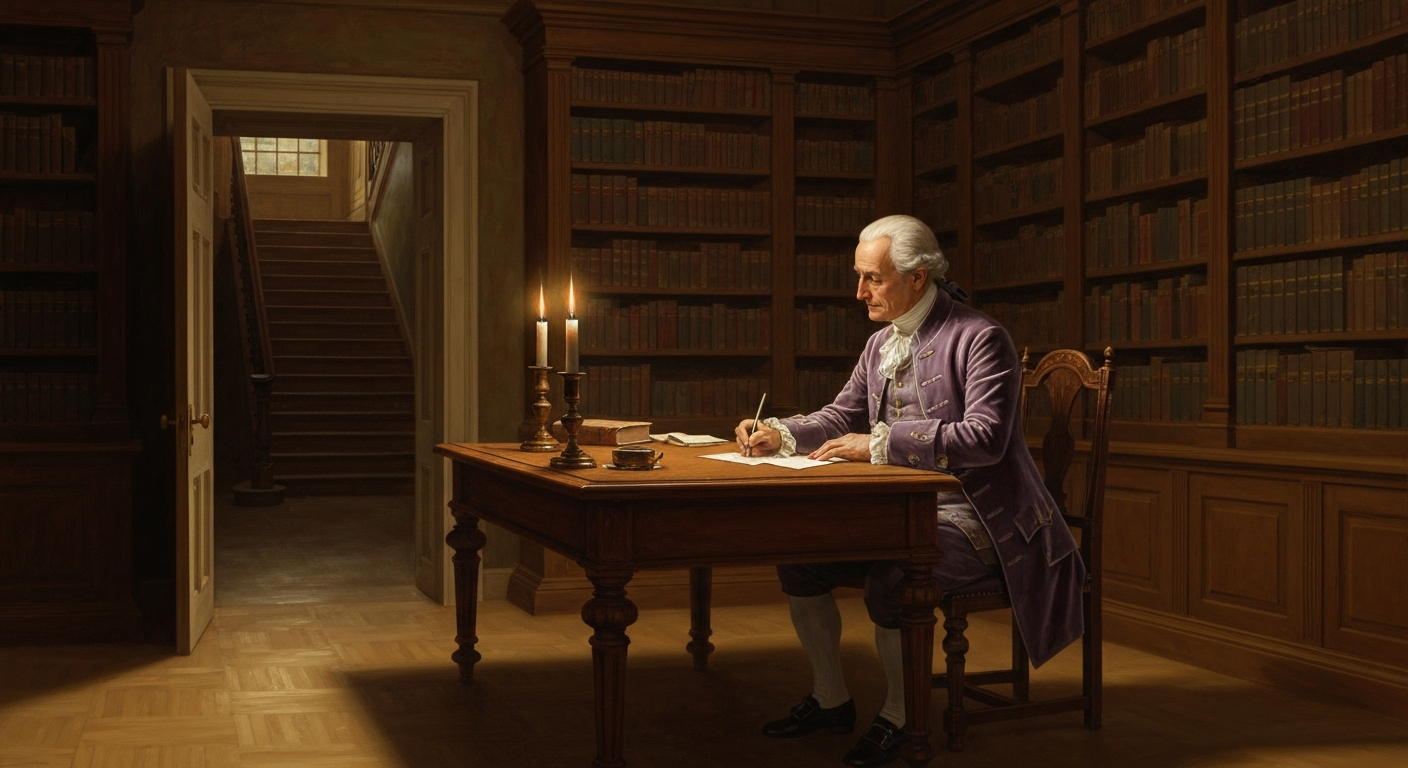 캐번디시는 하녀와도 글로만 대화했다