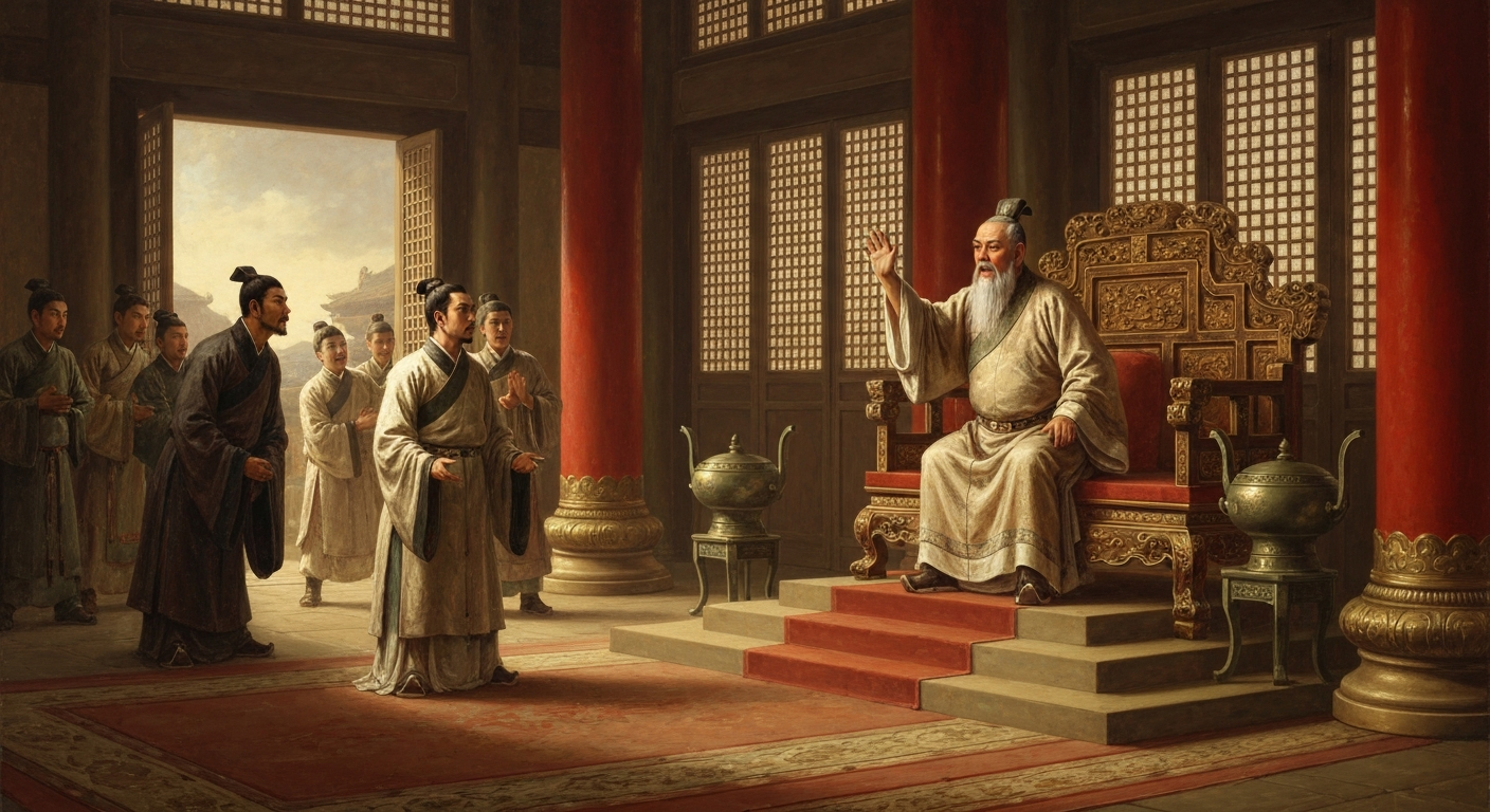 맹자가 양혜왕 면접에서 왕을 꾸짖었다