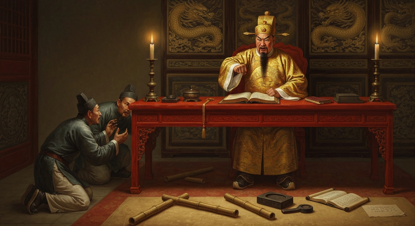 맹자가 죽고 1700년 뒤, 황제가 그의 책을 잘랐다