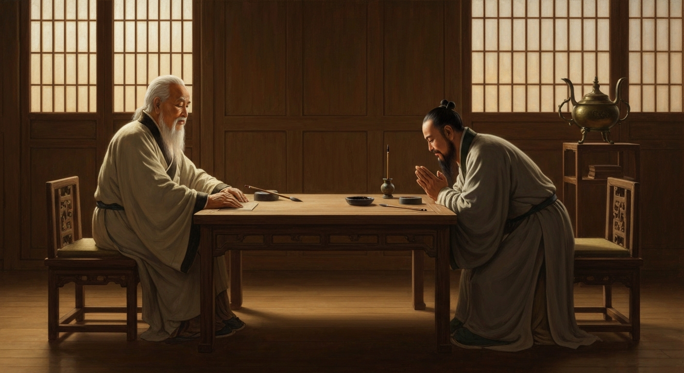 공자가 노자를 만나고 '용을 봤다'고 말했다