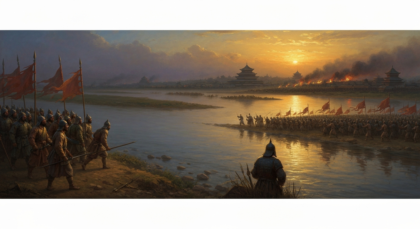 손무는 약소국 오나라를 5만 군대로 초나라 수도에 입성시켰다