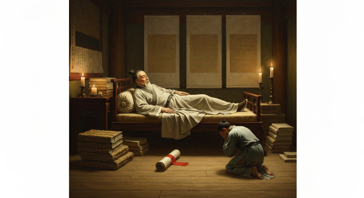 주희는 자기 책이 금서로 묶인 채 죽었다