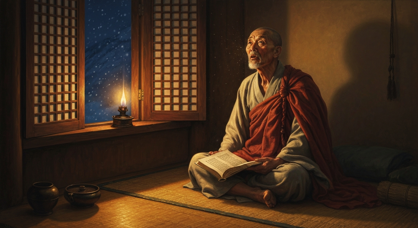 지눌은 41세까지 세 번이나 책에서 깨달았다