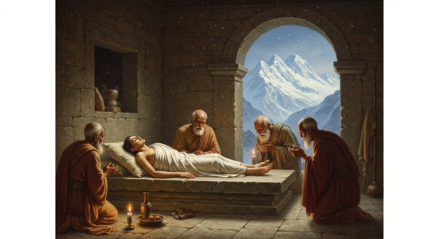 샹카라는 32살에 죽고 1200년의 권위를 남겼다