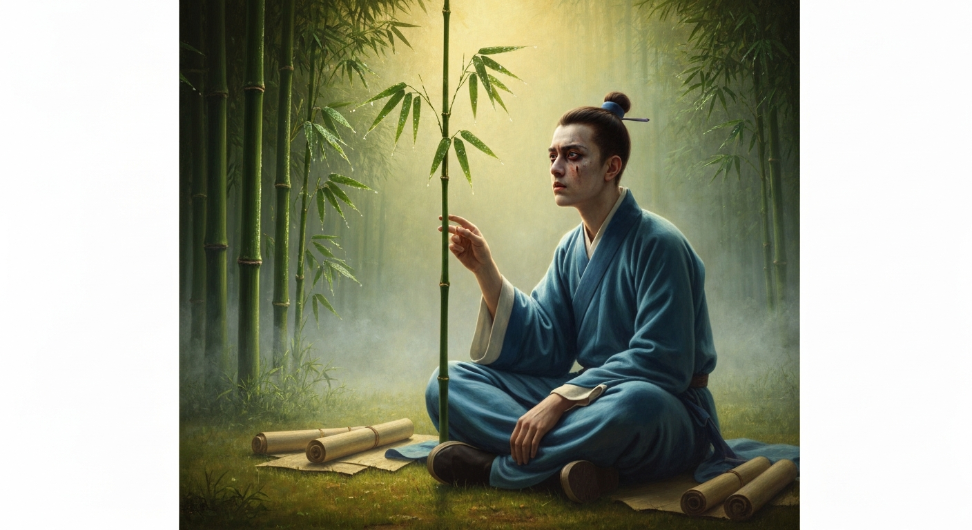 왕양명은 대나무를 7일간 응시하다 병이 났다