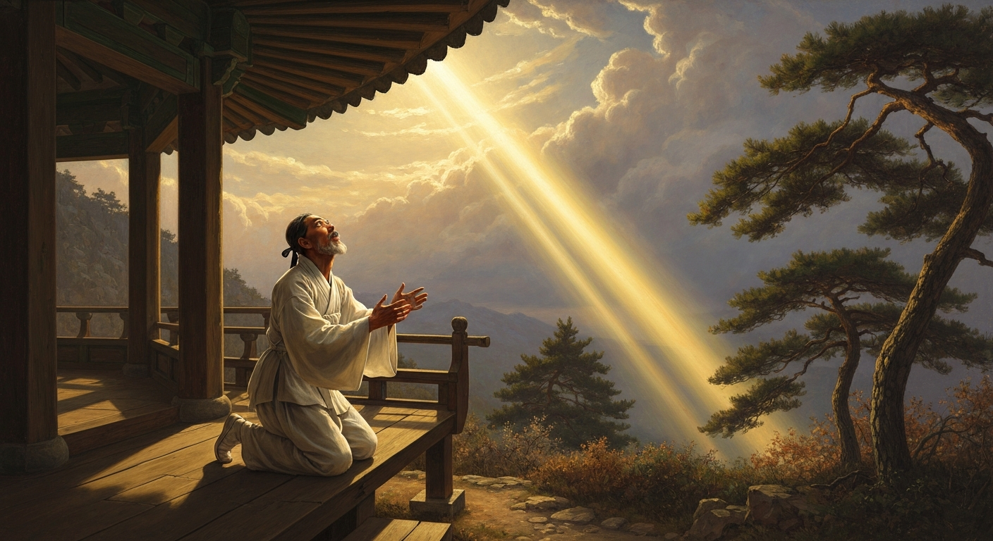 1860년 4월 5일, 그는 하늘의 목소리를 들었다