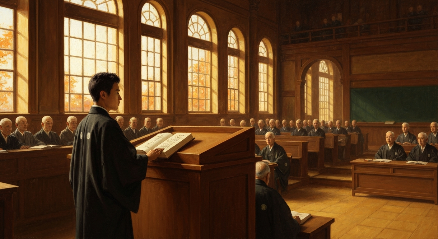 다나베는 스승 니시다를 공개적으로 비판했다