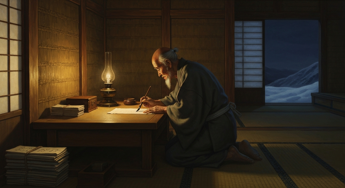 다나베는 산속에서 참회의 철학을 썼다