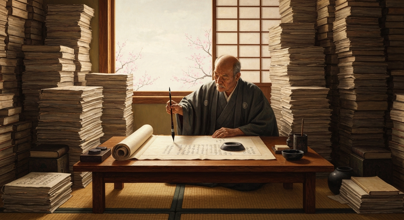 그는 천 년간 못 읽힌 책을 35년에 풀었다