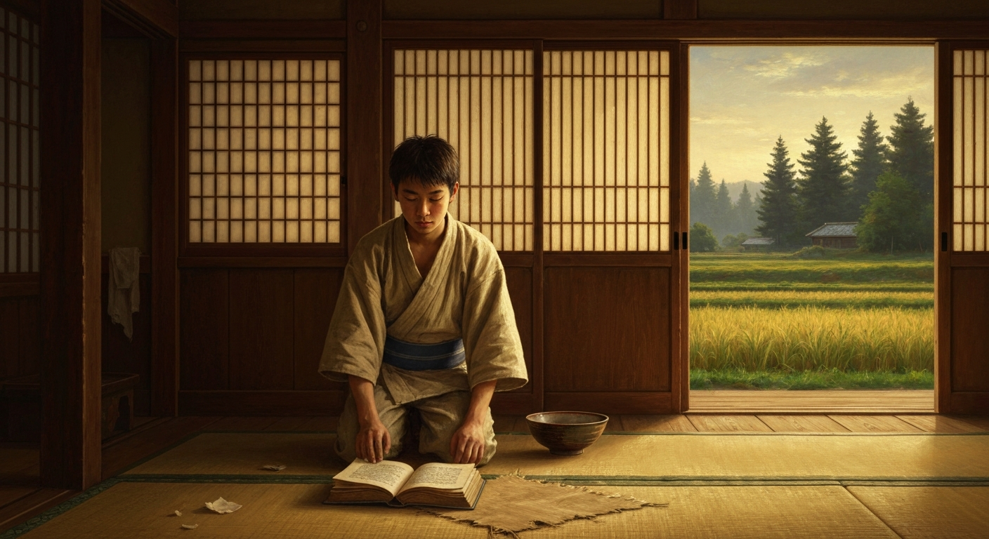 그는 13년 유배지에서 책 한 권만 읽고 자랐다