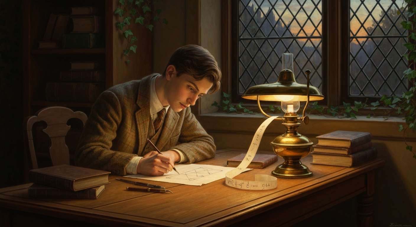 23살 튜링은 종이 위에서 컴퓨터를 발명했다