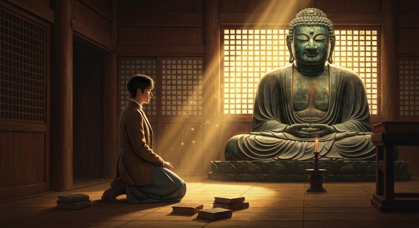 와쓰지는 니체를 사랑한 뒤 일본 사찰에 빠졌다