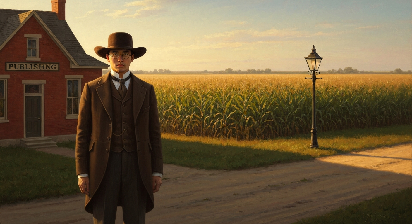 그는 27세에 일리노이 옥수수밭으로 떠났다