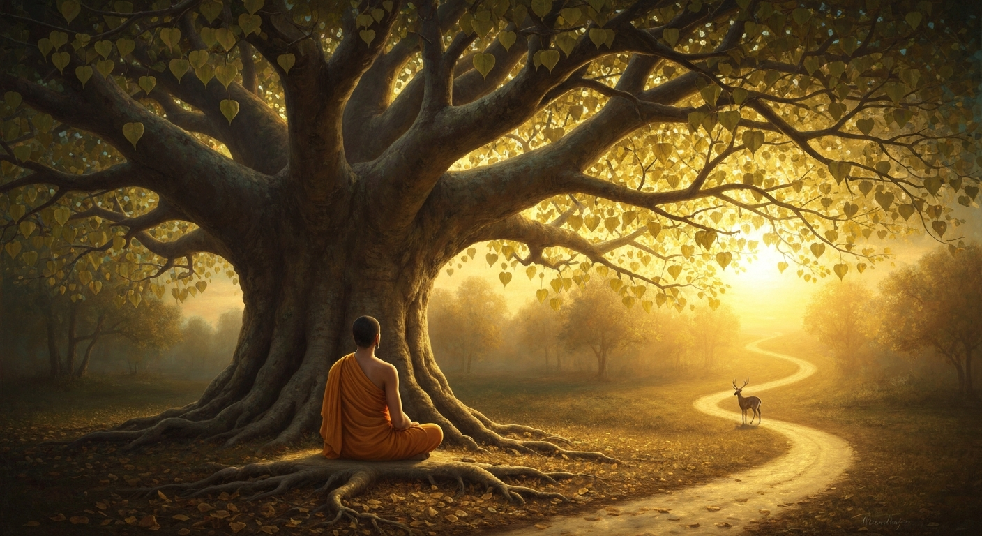 붓다는 깨달음을 얻고도 가르치기를 망설였다