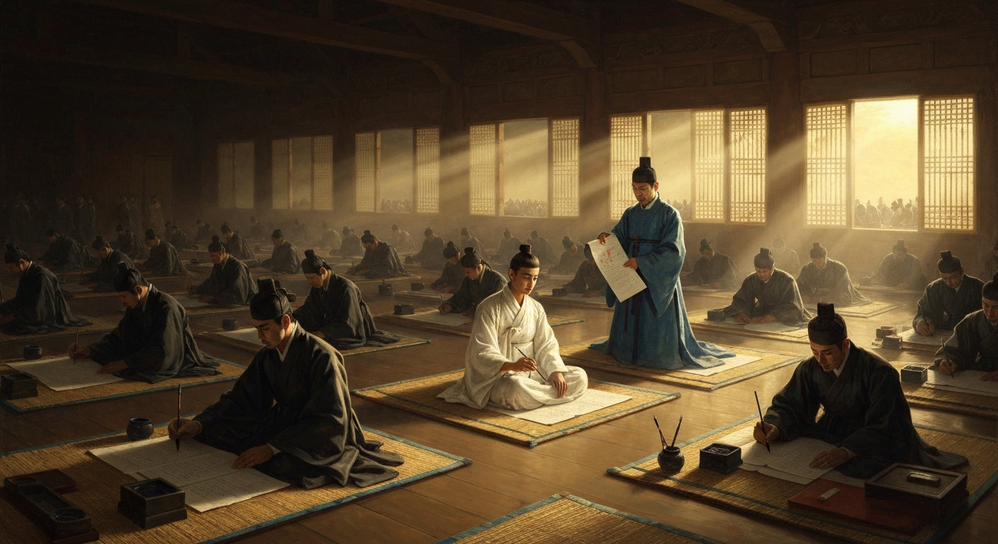 이이는 환속한 뒤 9번이나 장원에 올랐다