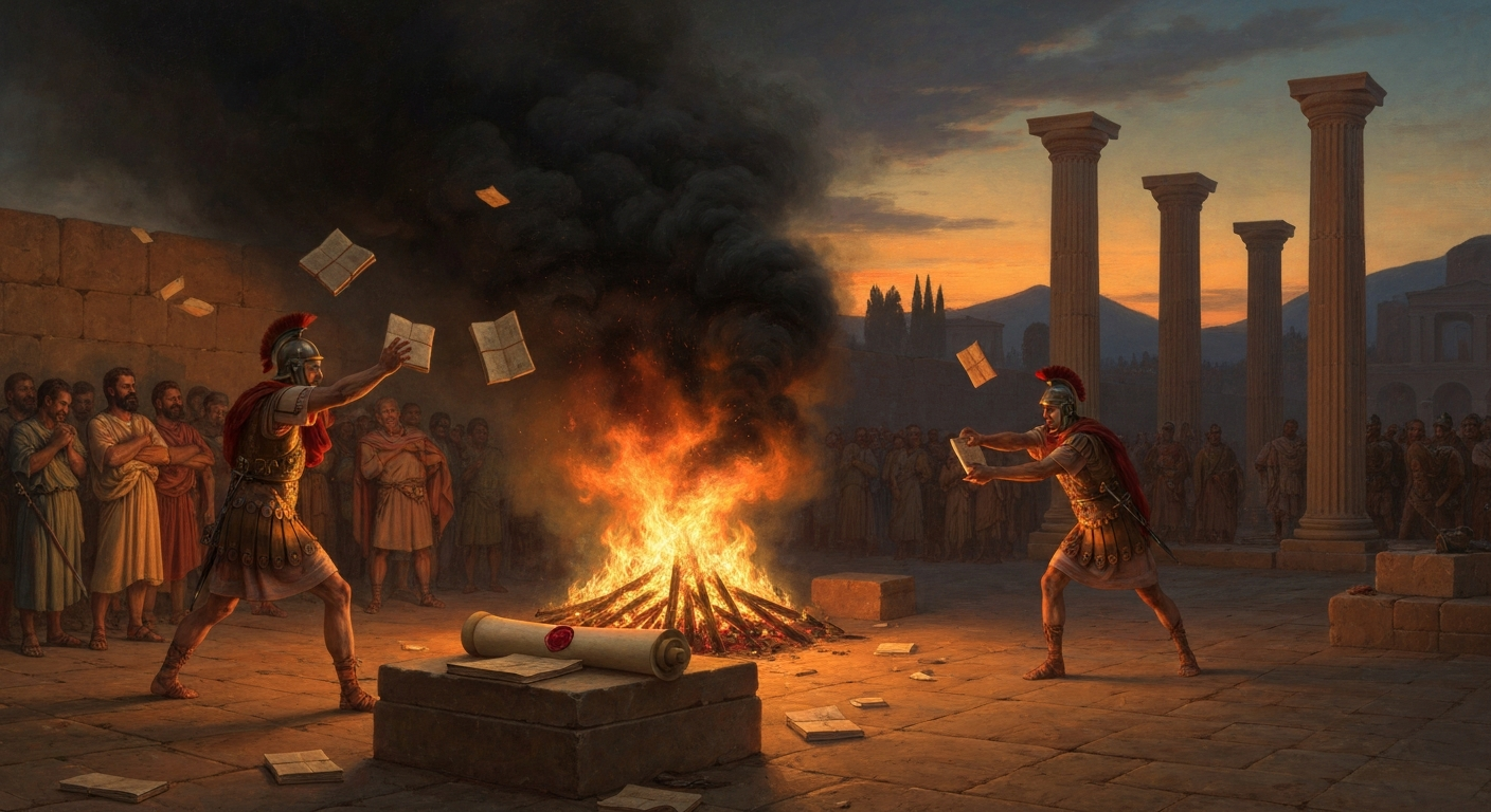 포르피리오스의 책 15권은 황제의 명령으로 불태워졌다