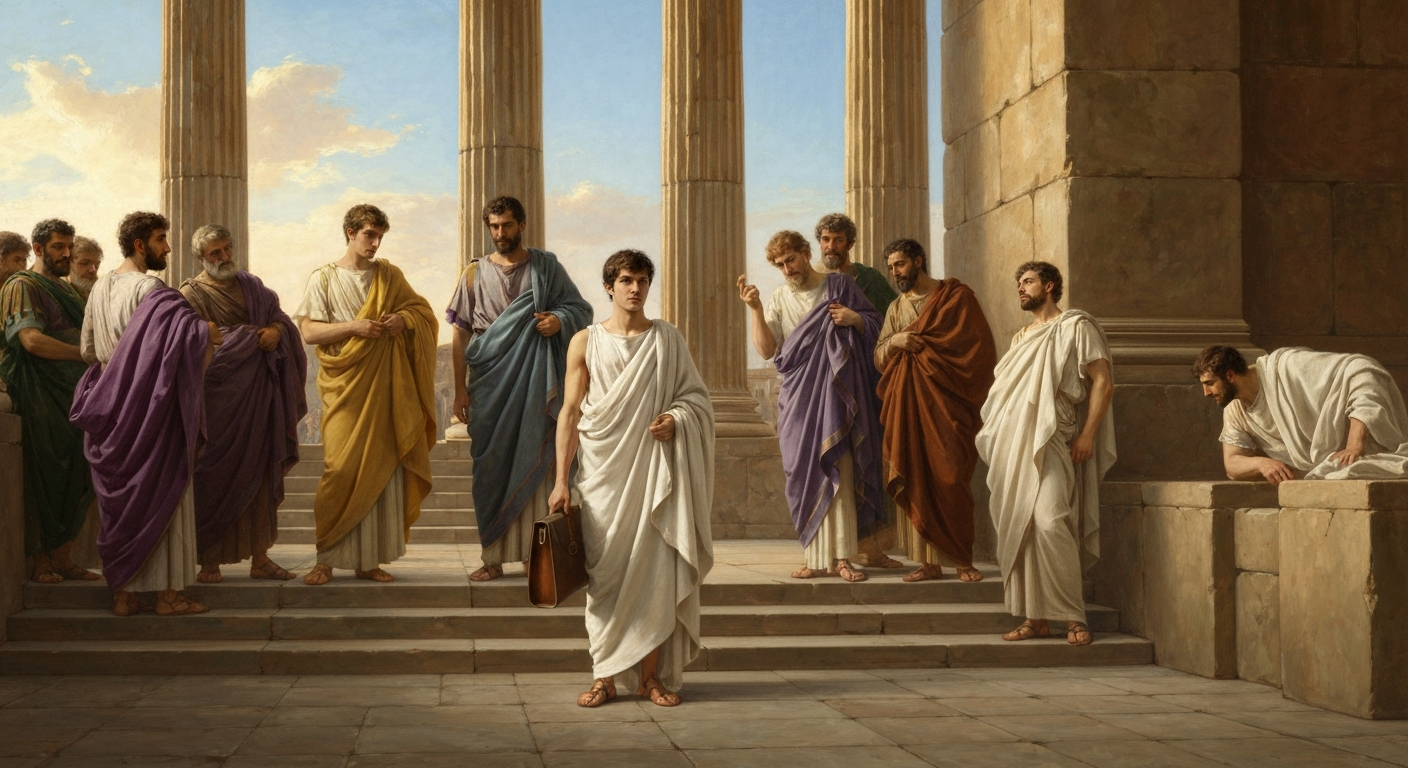 키케로는 가문 없는 시골 변호사로 시작했다