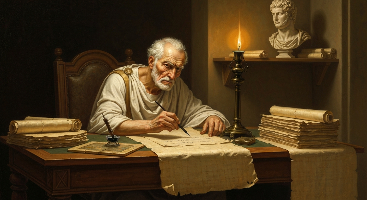 키케로는 60대에 안토니우스를 14편 연설로 공격했다