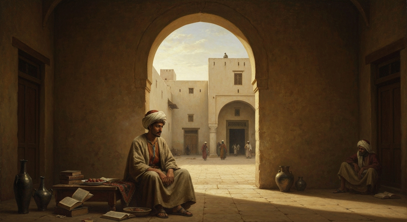 이븐 할둔은 17세에 흑사병으로 부모를 한꺼번에 잃었다