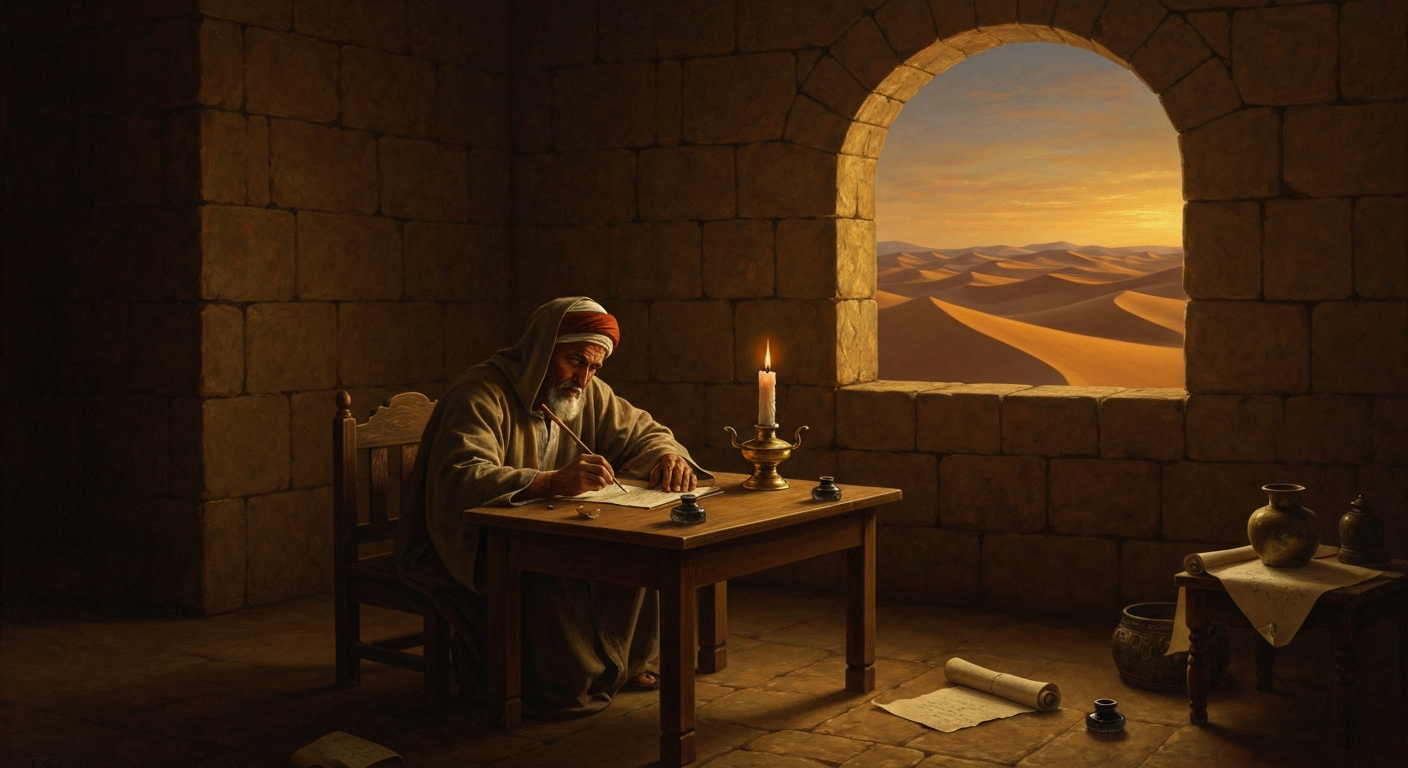 이븐 할둔은 사막의 외딴 성에서 5개월 만에 사회학의 토대를 썼다